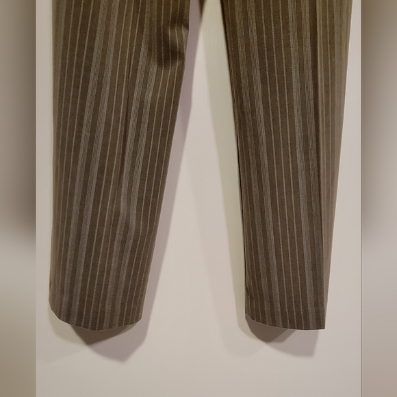Speechless women's Brown pinstripe pants, slacks, trousers - Picture 4 of 5